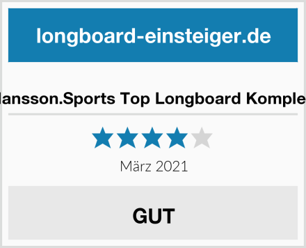  Hansson.Sports Top Longboard Komplett Test