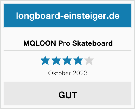  MQLOON Pro Skateboard Test