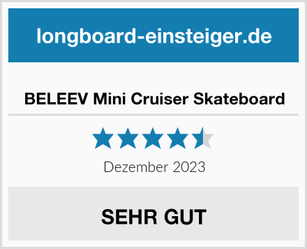  BELEEV Mini Cruiser Skateboard Test