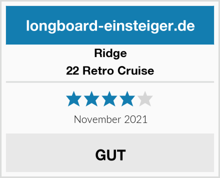 Ridge 22 Retro Cruise Test