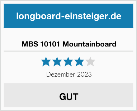  MBS 10101 Mountainboard Test