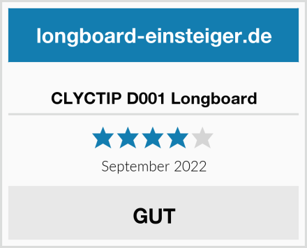  CLYCTIP D001 Longboard Test