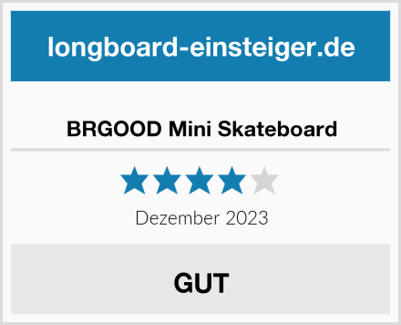  BRGOOD Mini Skateboard Test